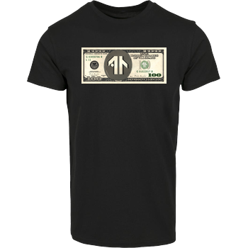Dustin Naujokat - Dollar Hausmarke T-Shirt  - Schwarz
