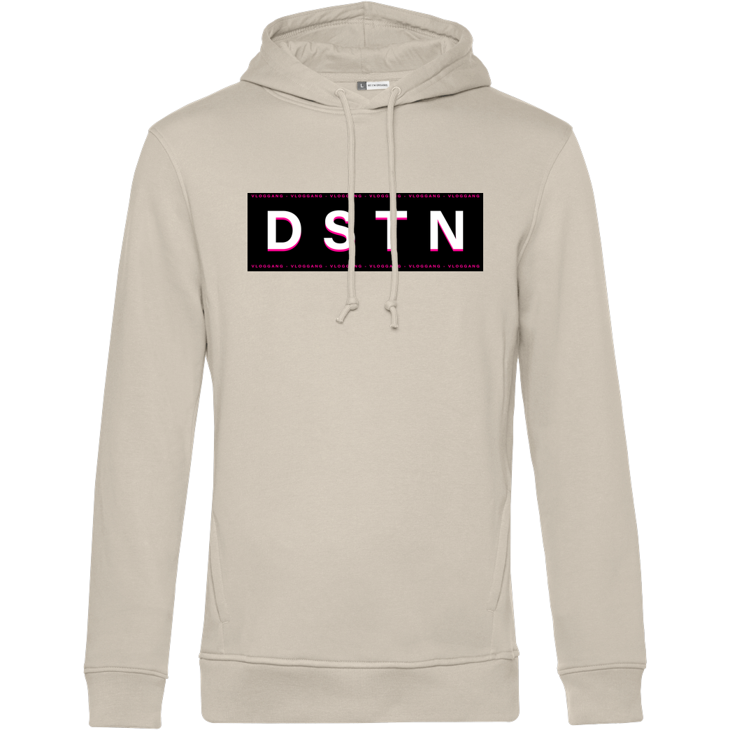Dustin Dustin Naujokat - DSTN Sweatshirt B&C HOODED INSPIRE - Cremeweiß
