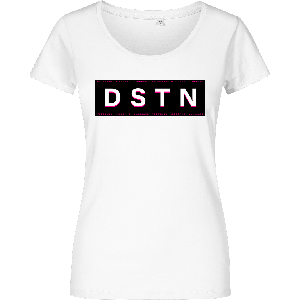 Dustin Dustin Naujokat - DSTN T-Shirt Damenshirt weiss