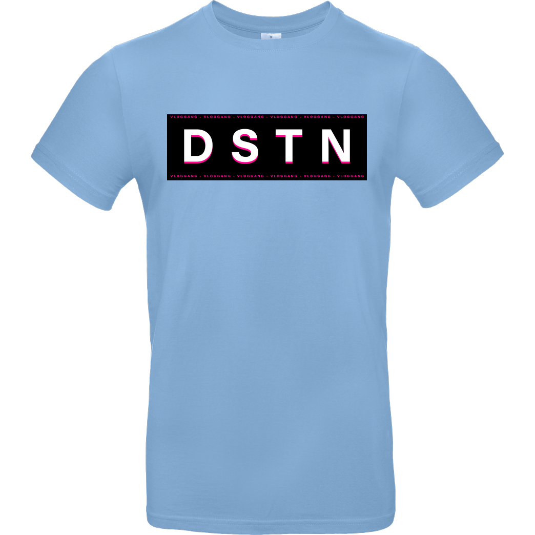 Dustin Dustin Naujokat - DSTN T-Shirt B&C EXACT 190 - Hellblau