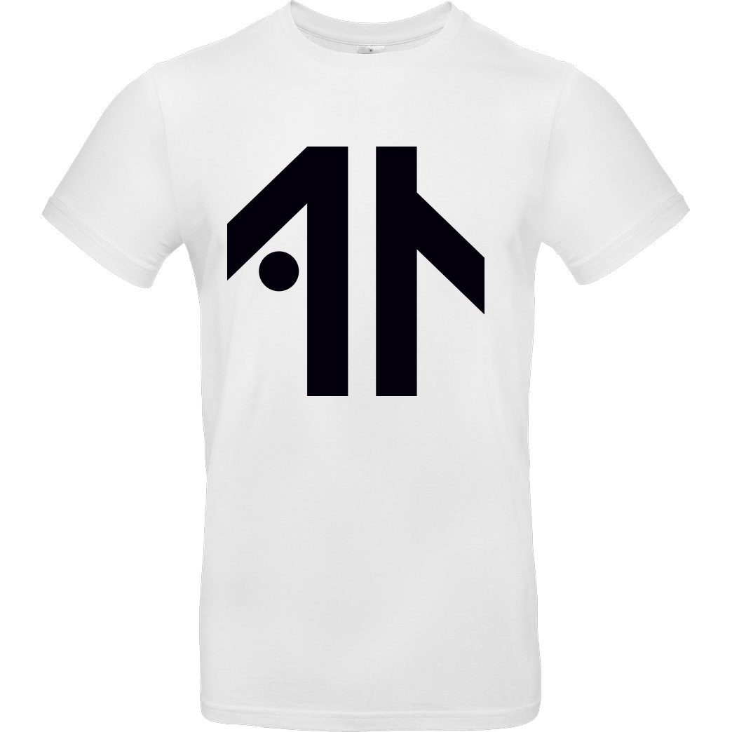 Dustin Dustin Naujokat - Logo T-Shirt B&C EXACT 190 - Weiß