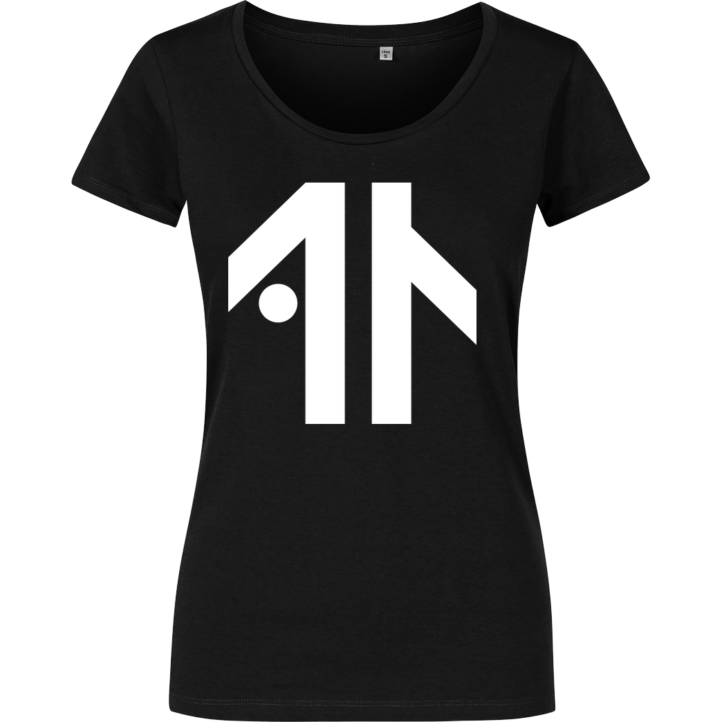 Dustin Dustin Naujokat - Logo T-Shirt Damenshirt schwarz