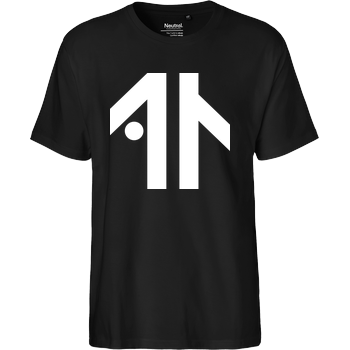 Dustin Naujokat - Logo Fairtrade T-Shirt - schwarz