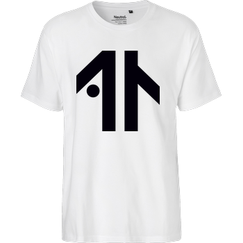 Dustin Naujokat - Logo Fairtrade T-Shirt - weiß