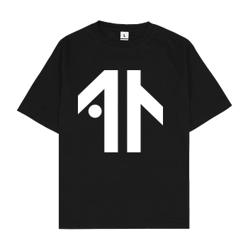 Dustin Naujokat - Logo Oversize T-Shirt - Schwarz