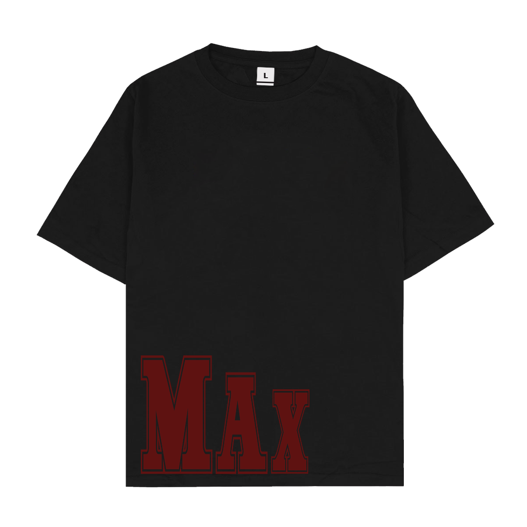 Echtso Echtso - Max T-Shirt Oversize T-Shirt - Schwarz