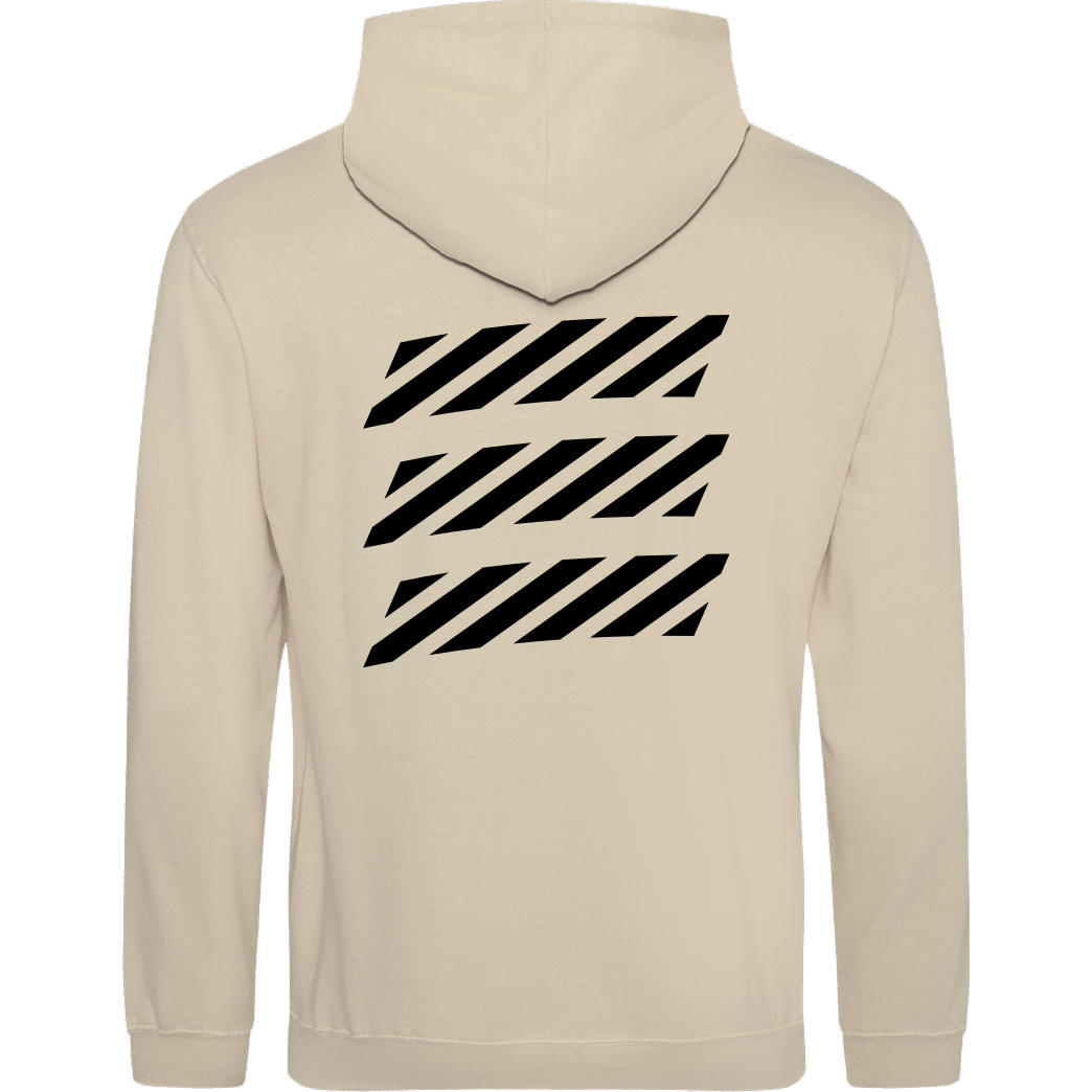Echtso Echtso - Striped Logo Sweatshirt JH Hoodie - Sand