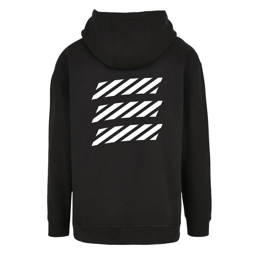 Echtso Echtso - Striped Logo Sweatshirt Oversize Hoodie