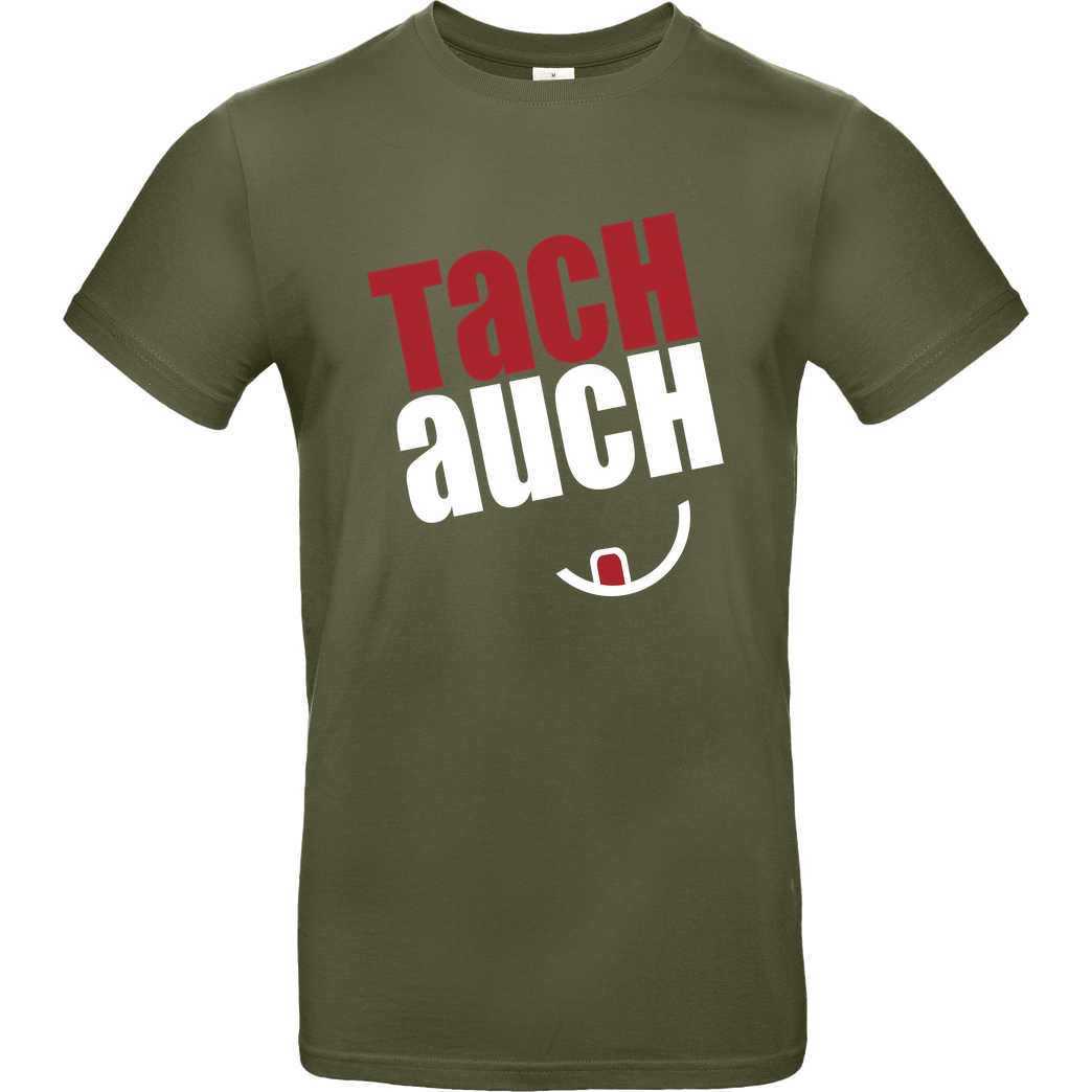 Ehrliches Essen Ehrliches Essen - Tachauch weiss T-Shirt B&C EXACT 190 - Khaki