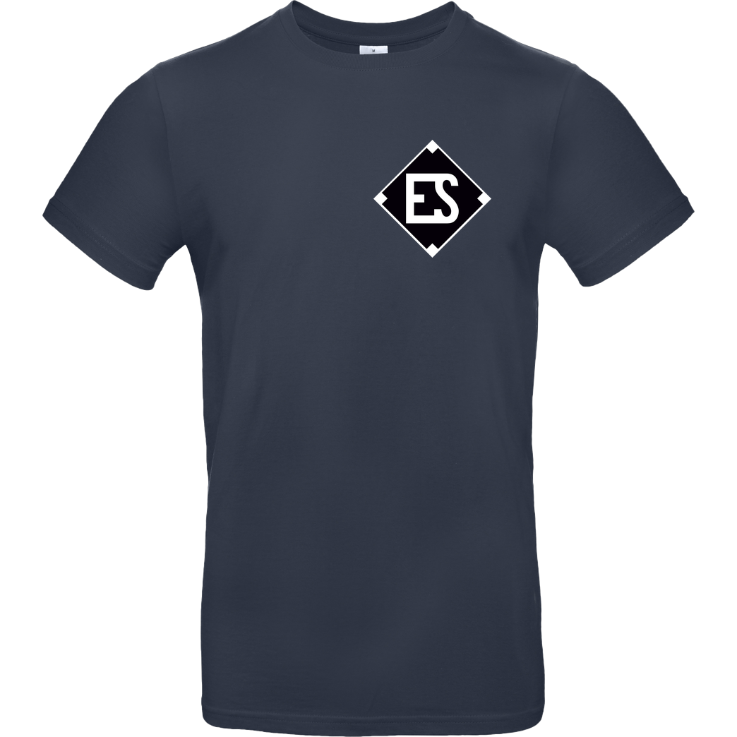 EngineSoldier EngineSoldier - Logo T-Shirt B&C EXACT 190 - Navy