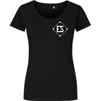 EngineSoldier - Logo Damenshirt schwarz