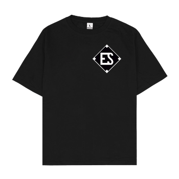 EngineSoldier - Logo Oversize T-Shirt - Schwarz