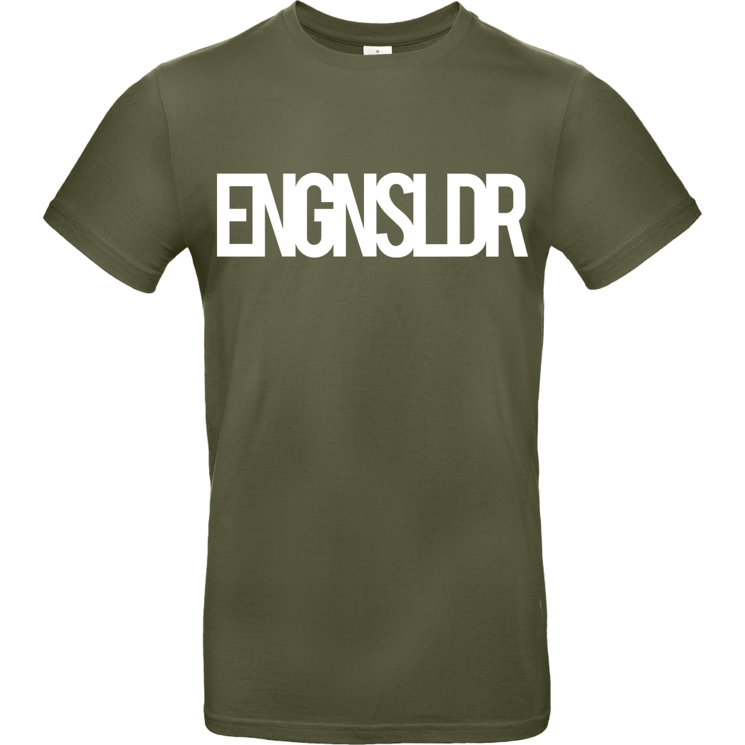 EngineSoldier EngineSoldier - Typo T-Shirt B&C EXACT 190 - Khaki