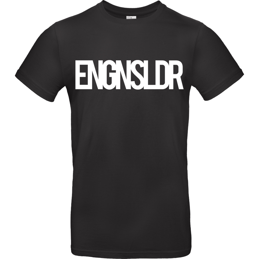 EngineSoldier EngineSoldier - Typo T-Shirt B&C EXACT 190 - Schwarz