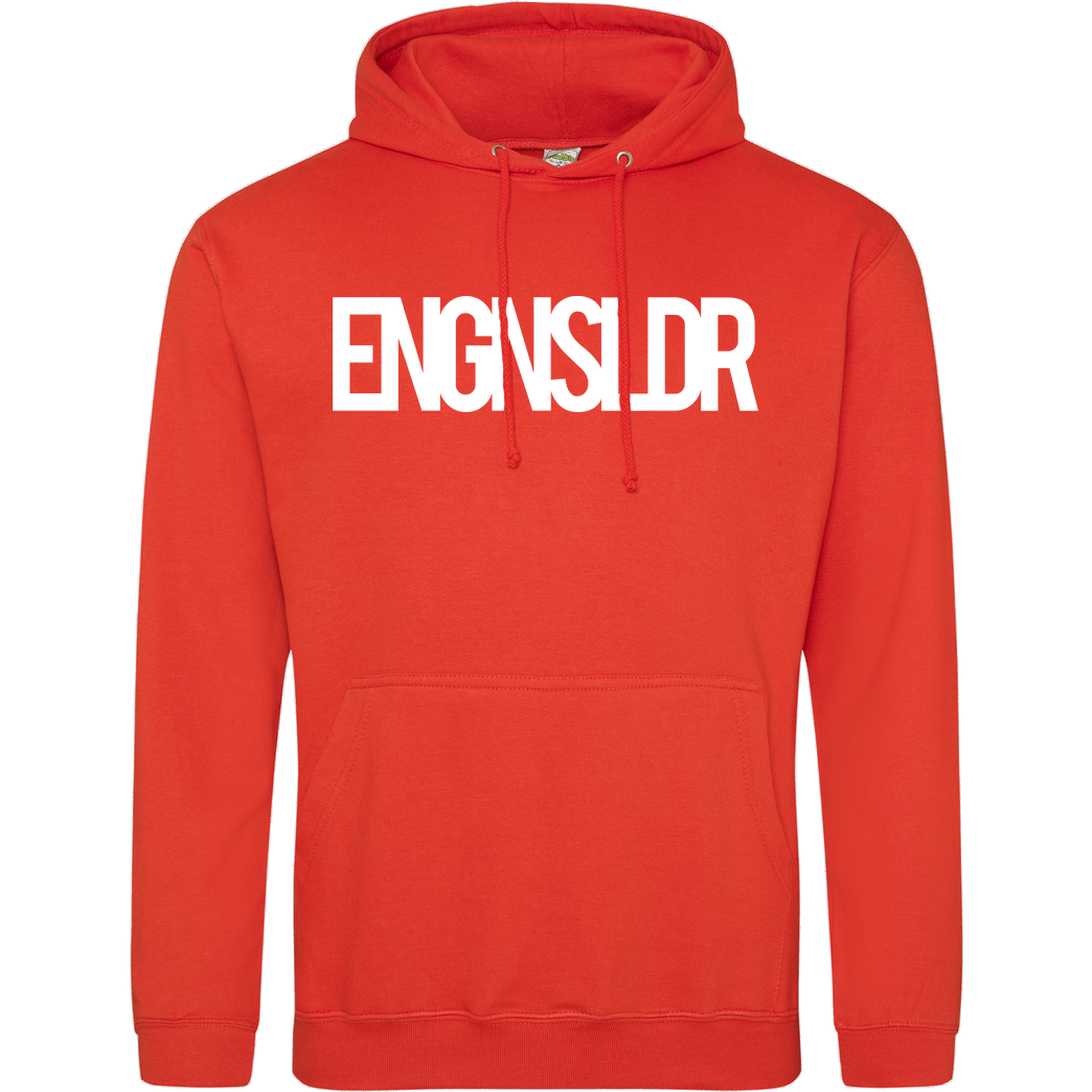 EngineSoldier EngineSoldier - Typo Sweatshirt JH Hoodie - Orange