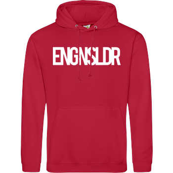 EngineSoldier - Typo JH Hoodie - Rot