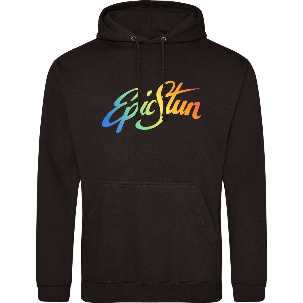EpicStun EpicStun - Color Logo Sweatshirt JH Hoodie - Schwarz