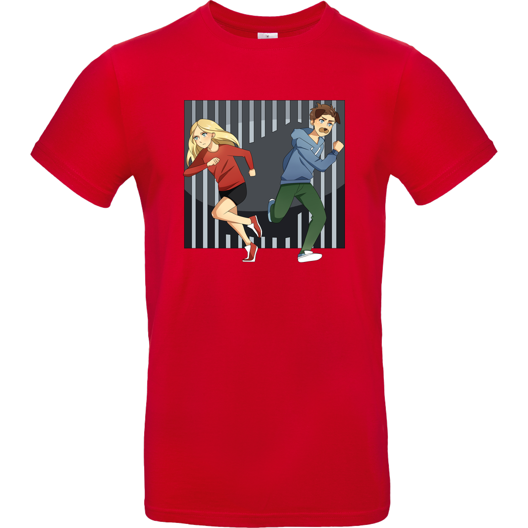 EpicStun EpicStun - Gefängnis T-Shirt B&C EXACT 190 - Rot