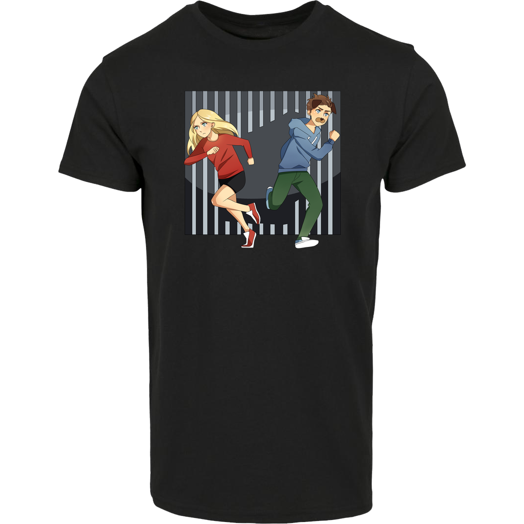 EpicStun EpicStun - Gefängnis T-Shirt Hausmarke T-Shirt  - Schwarz