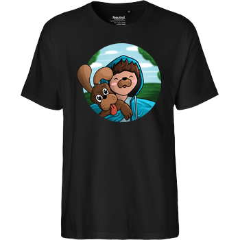 EpicStun - Hundi Fairtrade T-Shirt - schwarz