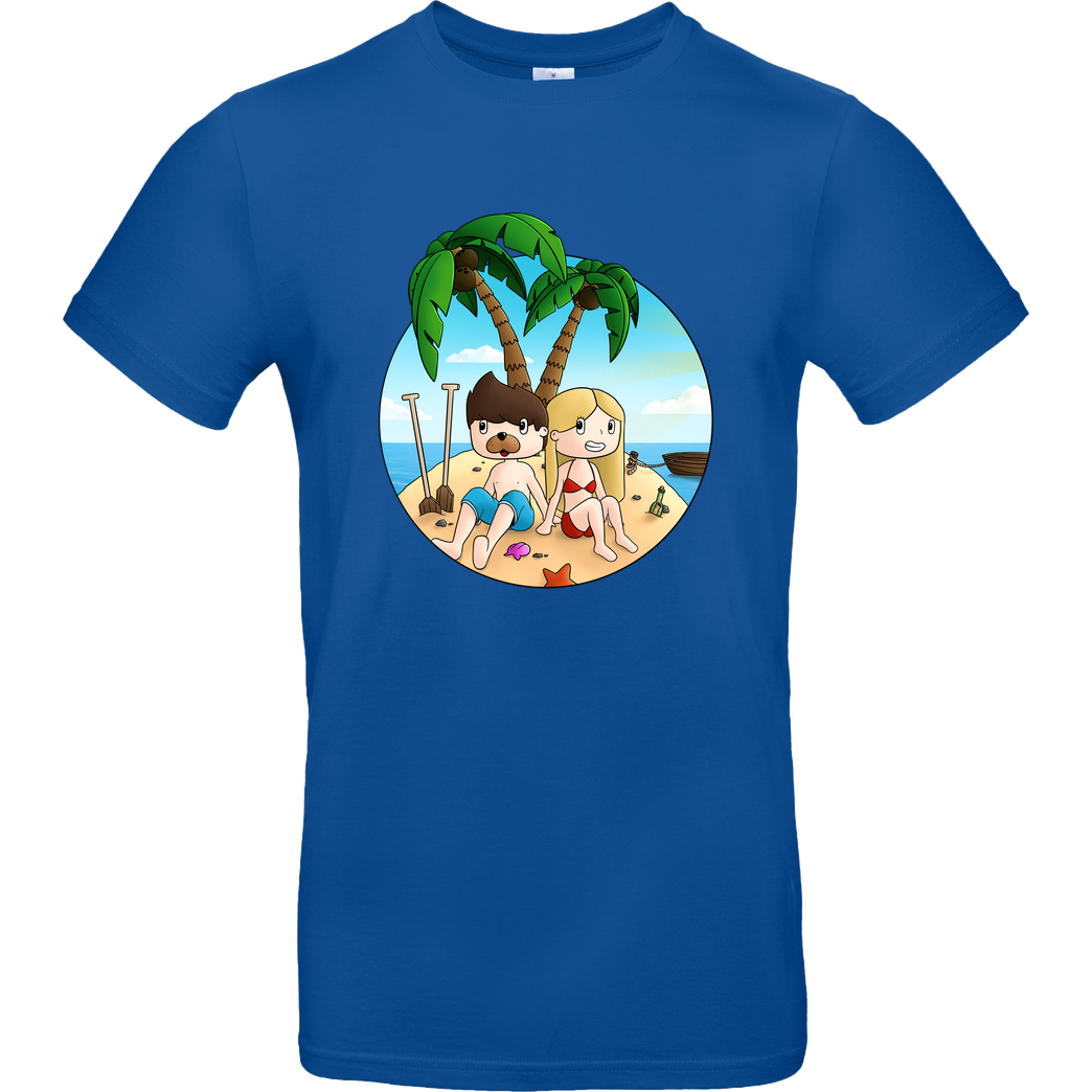 EpicStun EpicStun - Insel T-Shirt B&C EXACT 190 - Royal