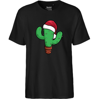 EpicStun - Kaktus Fairtrade T-Shirt - schwarz