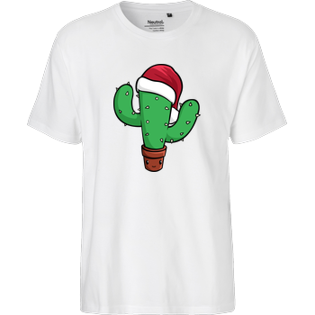 EpicStun - Kaktus Fairtrade T-Shirt - weiß