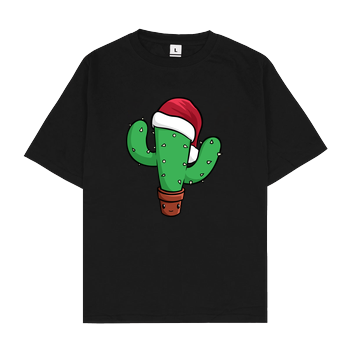 EpicStun - Kaktus Oversize T-Shirt - Schwarz