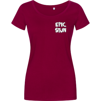 EpicStun - Logo Damenshirt berry