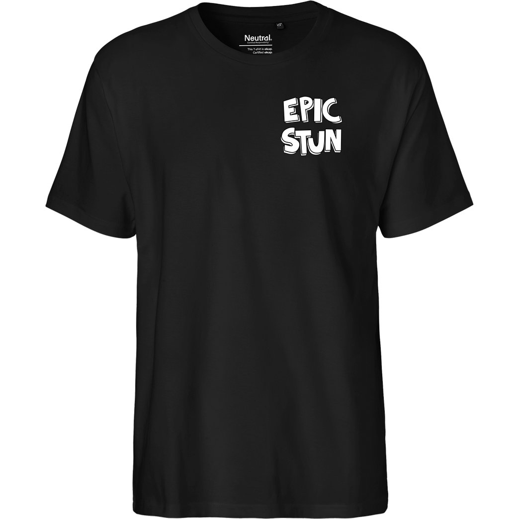 EpicStun EpicStun - Logo T-Shirt Fairtrade T-Shirt - schwarz