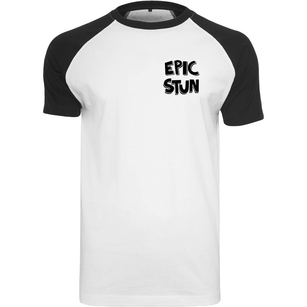 EpicStun EpicStun - Logo T-Shirt Raglan-Shirt weiß