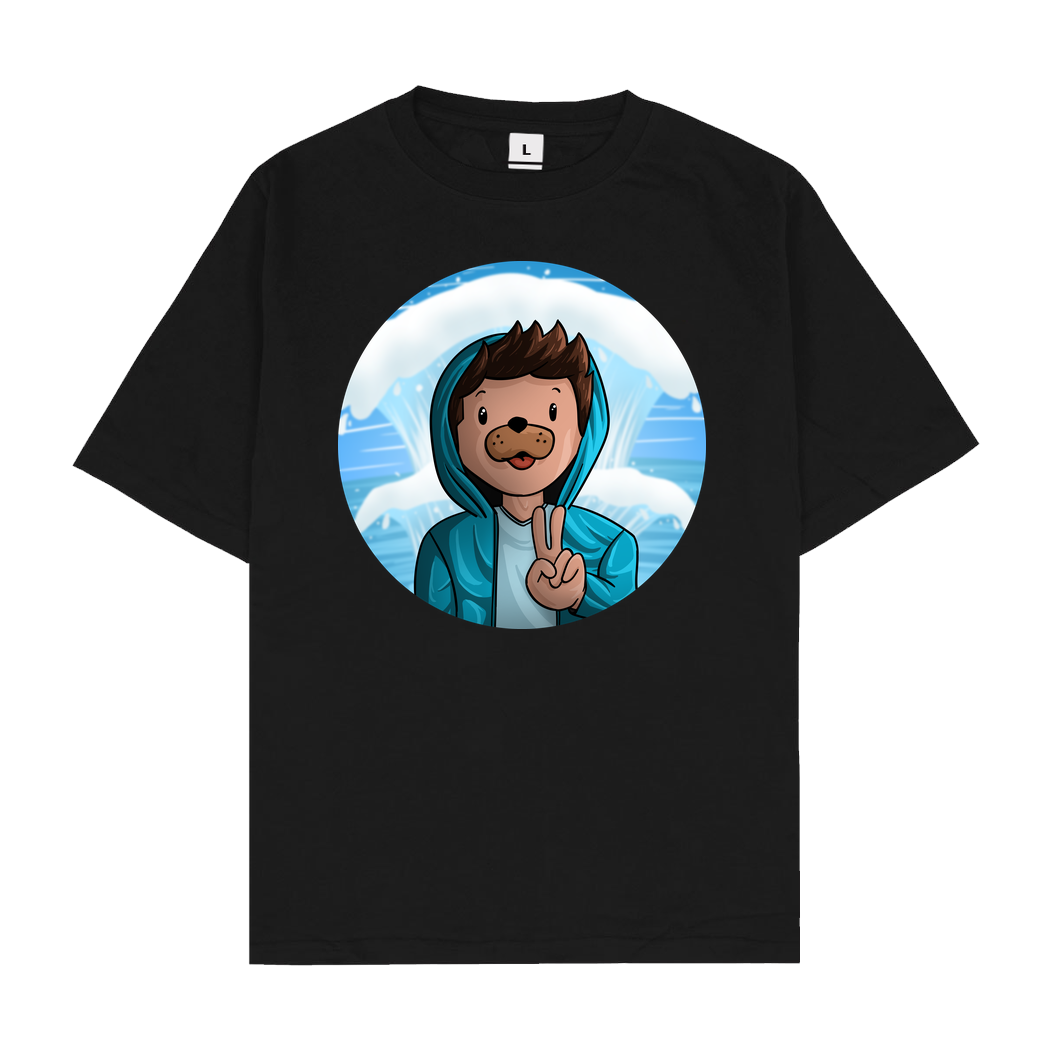 EpicStun EpicStun - Tsunami T-Shirt Oversize T-Shirt - Schwarz