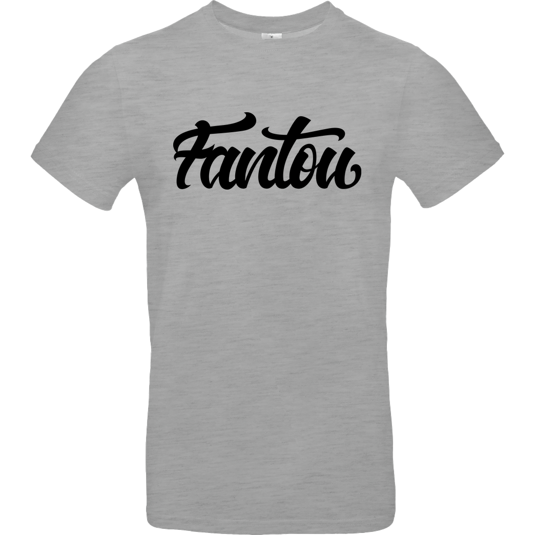 FantouGames FantouGames - Handletter Logo T-Shirt B&C EXACT 190 - heather grey