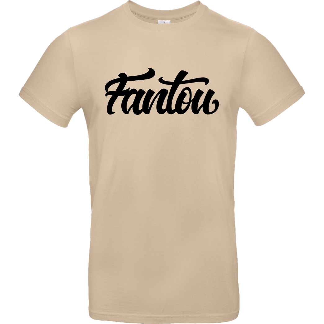 FantouGames FantouGames - Handletter Logo T-Shirt B&C EXACT 190 - Sand