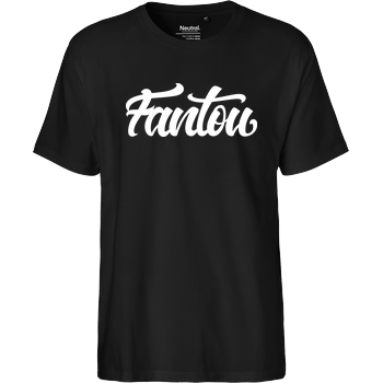 FantouGames - Handletter Logo Fairtrade T-Shirt - schwarz