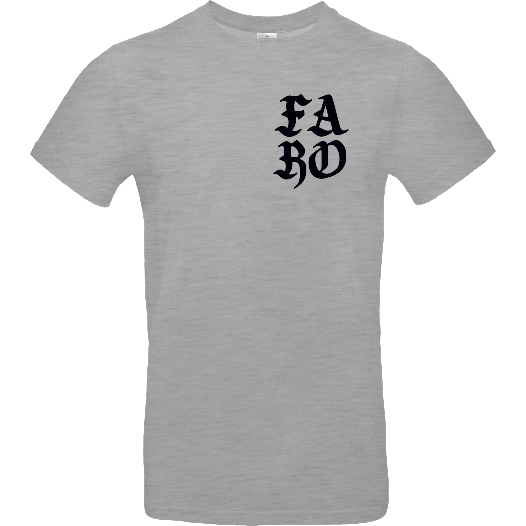 Faro Faro - FARO T-Shirt B&C EXACT 190 - heather grey