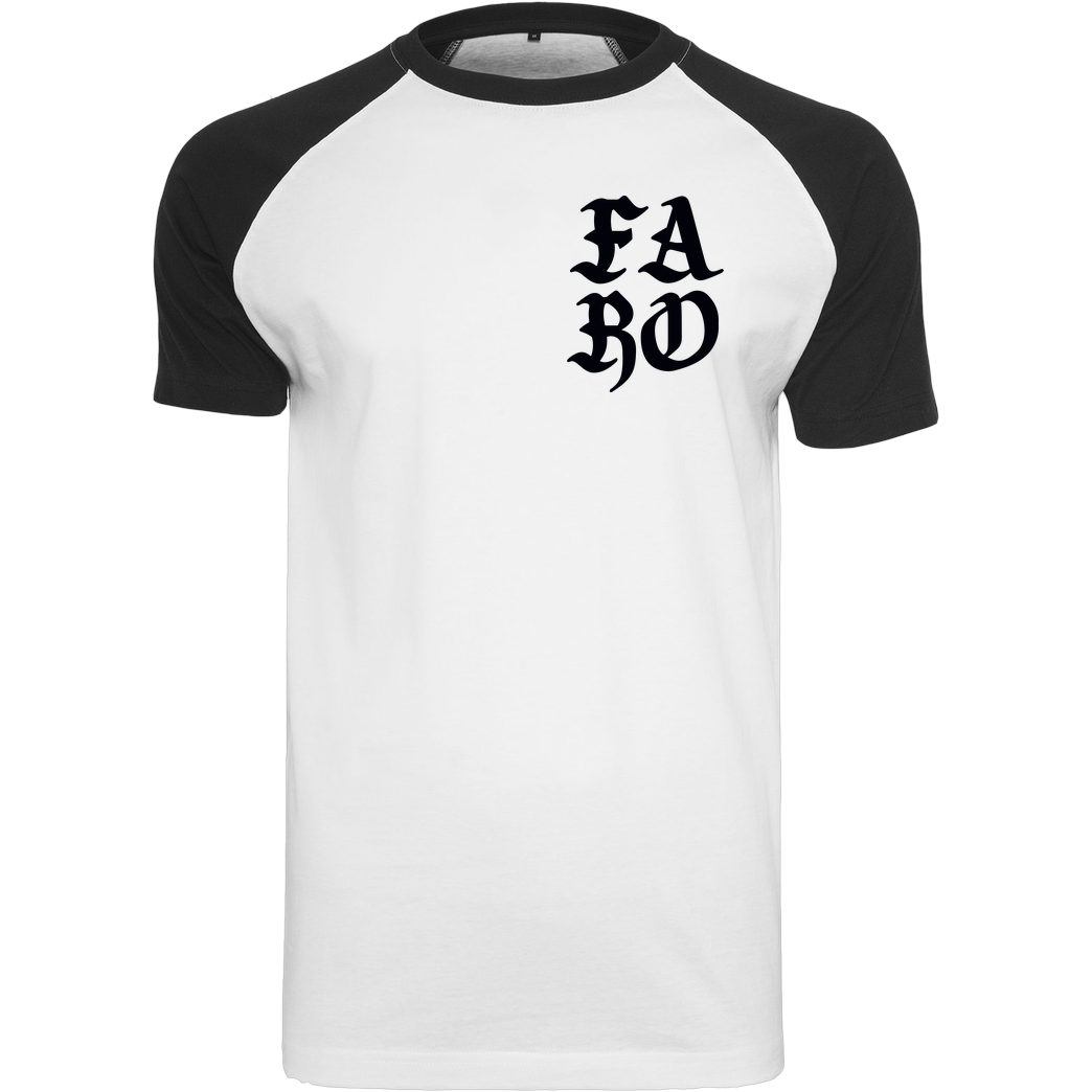 Faro Faro - FARO T-Shirt Raglan-Shirt weiß