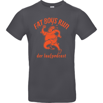 Fat Boys Run - Logo B&C EXACT 190 - Dark Grey