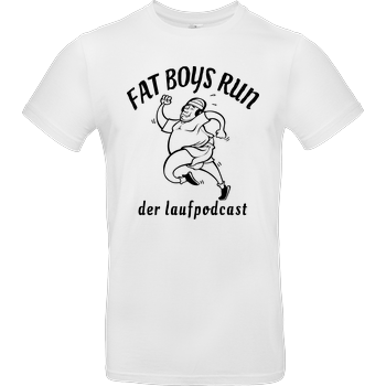 Fat Boys Run - Logo B&C EXACT 190 - Weiß