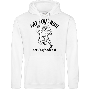 Fat Boys Run - Logo JH Hoodie - Weiß