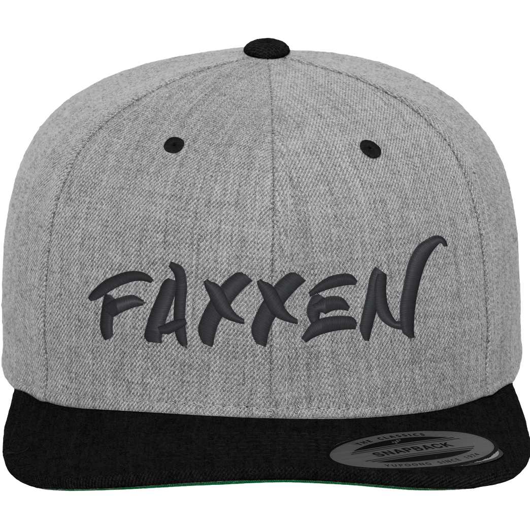 FaxxenTV FaxxenTV - Logo Cap Cap Cap heather grey/black
