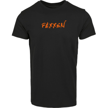 FaxxenTV - Logo Hausmarke T-Shirt  - Schwarz