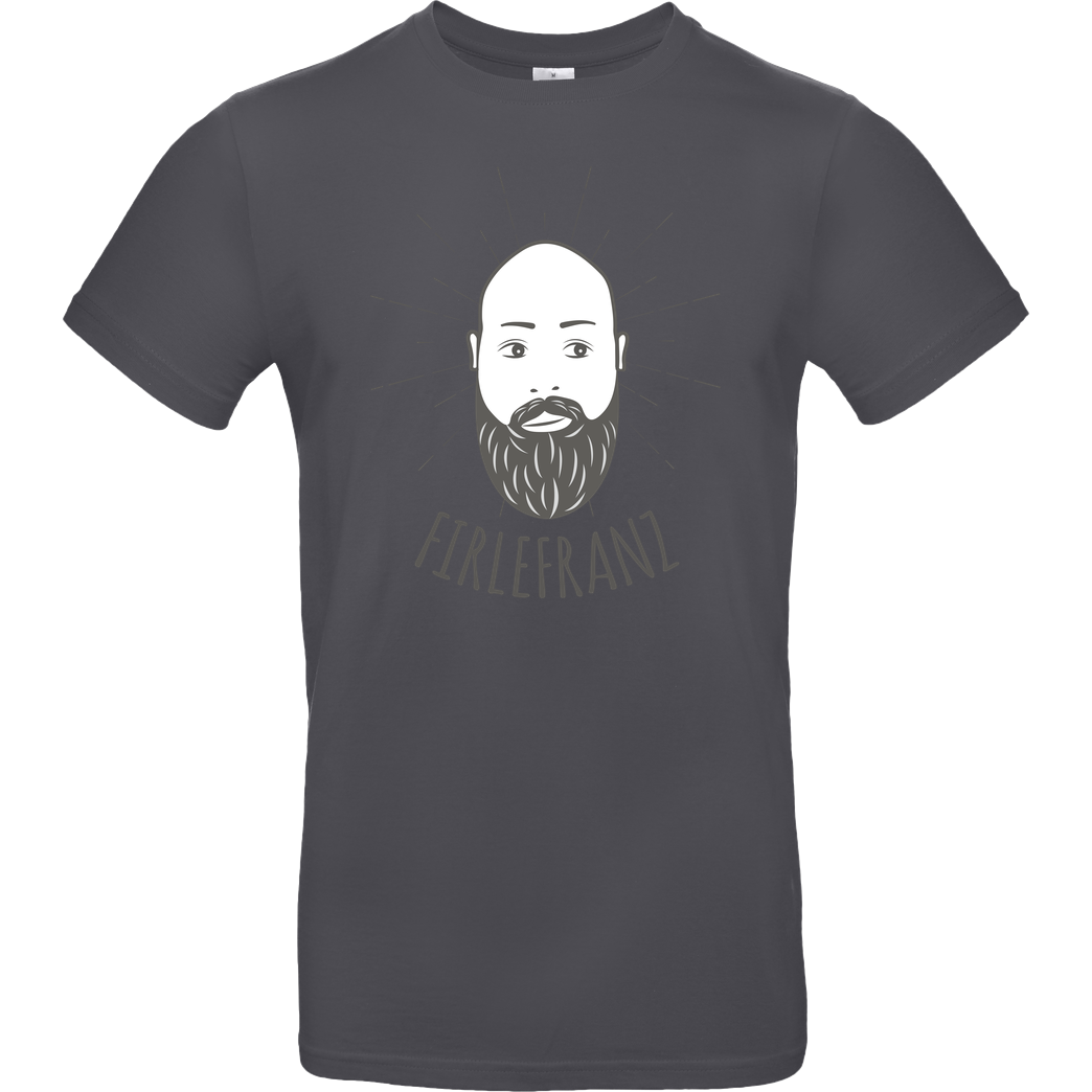 Firlefranz Firlefranz - Logo T-Shirt B&C EXACT 190 - Dark Grey