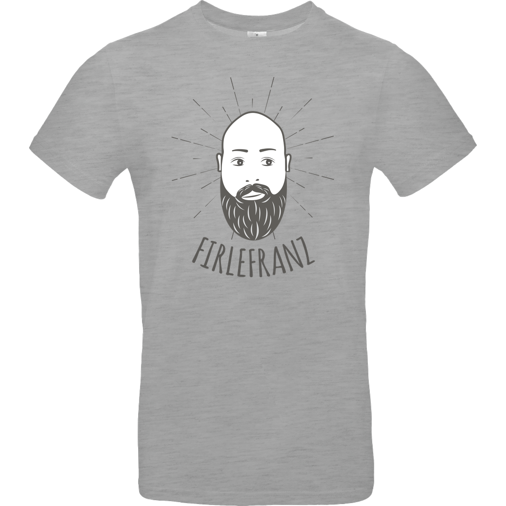Firlefranz Firlefranz - Logo T-Shirt B&C EXACT 190 - heather grey