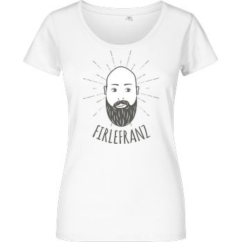 Firlefranz - Logo Damenshirt weiss