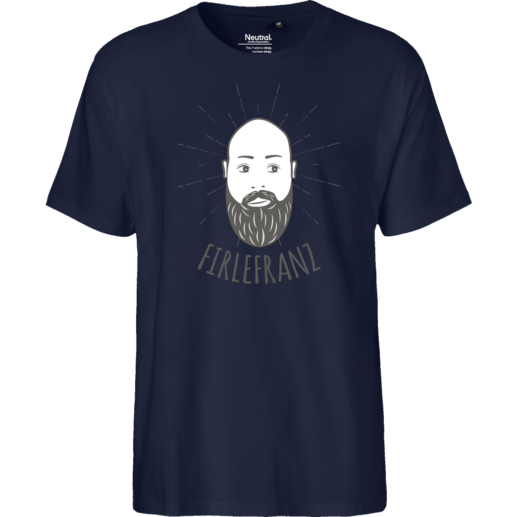 Firlefranz Firlefranz - Logo T-Shirt Fairtrade T-Shirt - navy