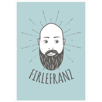 Firlefranz - Logo Kunstdruck mint