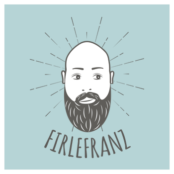 Firlefranz - Logo Kunstdruck Quadrat mint