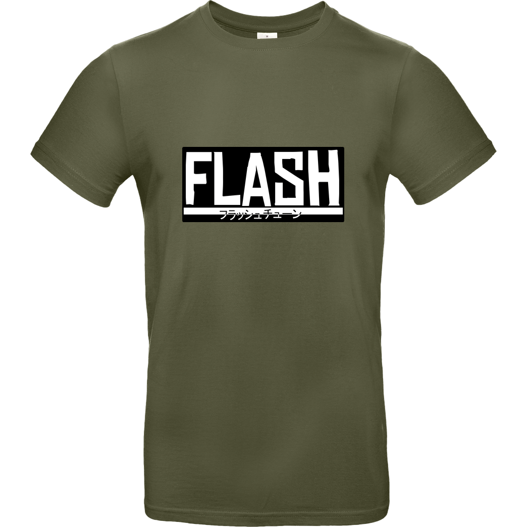 FlashtuneLPs FlashtuneLPs - Flash T-Shirt B&C EXACT 190 - Khaki