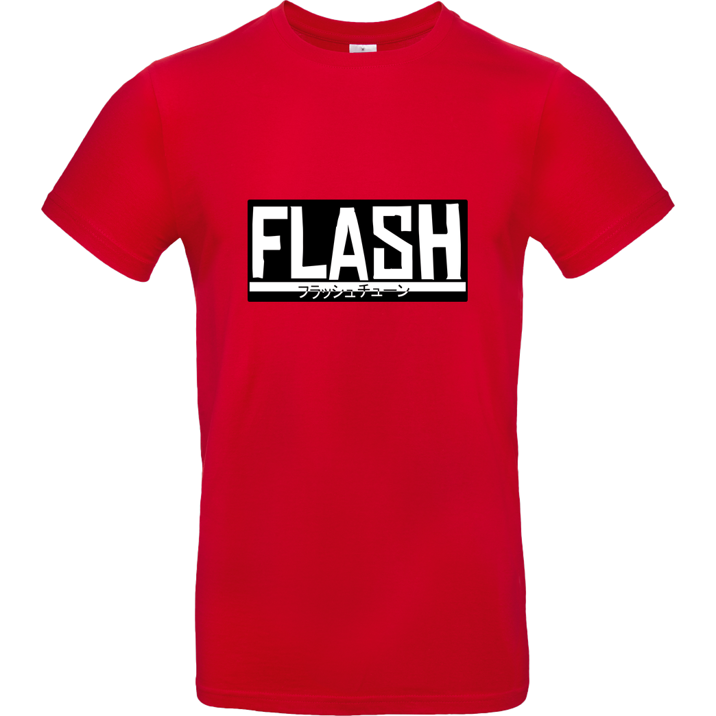 FlashtuneLPs FlashtuneLPs - Flash T-Shirt B&C EXACT 190 - Rot